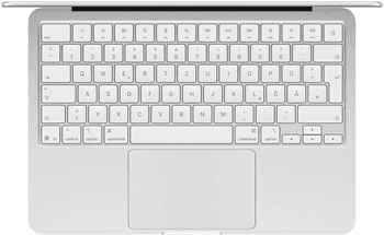 Teclado Haus Mobil 24 ® branco, design moderno e confortável para uso diário.