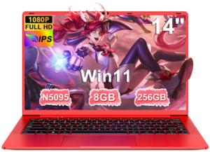 Portátil Haus Mobil 24 ® para jogos com tela de 14 polegadas, processador potente e design moderno.