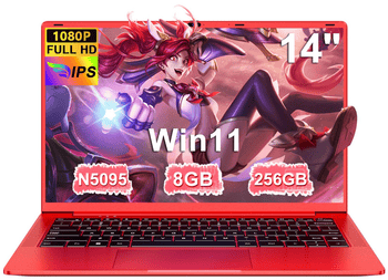 Portátil Haus Mobil 24 ® para jogos com tela de 14 polegadas, processador potente e design moderno.