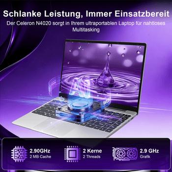 bvate B5/B8 Laptop, 14 Zoll, N4020, 6GB/8GB RAM, 256GB SSD Notebook Notebook