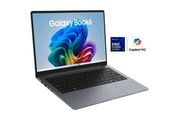 Portátil Haus Mobil 24 ® Galaxy Book6 com tela vibrante e desempenho avançado.