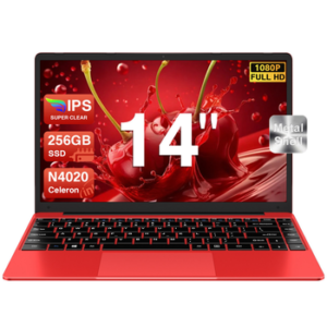 Portátil Haus Mobil 24 ® com tela de 14 polegadas, processador N4020, 256GB SSD e tela Full HD.