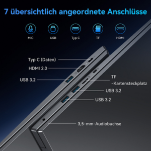 blackview 18.5" FHD IPS Acebook10 Intel Core N150 Windows 11 Pro Notebook