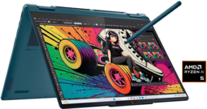 Portátil Elector Nova com tela sensível ao toque e design moderno, ideal para criatividade e produti.