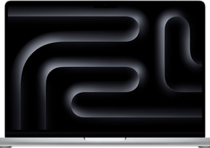 Imagem de um dispositivo eletrônico com linhas curvas e iluminação escura.