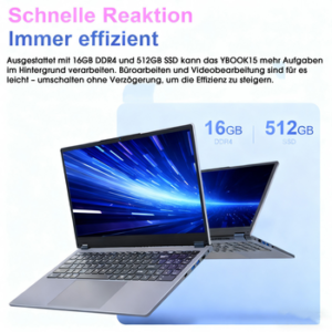 Rolipo 2 in 1 Convertible Laptop,15.6 Zoll ,AMD Ryzen 3 3200U Business-Notebook
