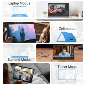 Rolipo 2 in 1 Convertible Laptop,15.6 Zoll ,AMD Ryzen 3 3200U Business-Notebook