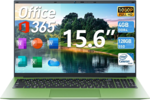 Portátil Haus Mobil 24 ® com tela de 15.6" e processador Intel Celeron, ideal para trabalho e estudo.