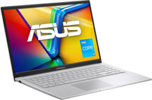 Asus ViveBook 15 Laptop Intel Core i3 N305 - 3,8GHz - 8GB RAM Office Notebook , 512 GB SSD, Webcam mit Abdeckung, Nummernblock, Schule Uni Studium Büro Laptop)