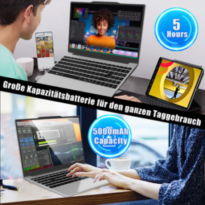 Molegar 14,1" FHD Laptop, Intel N5095, 8GB RAM, 256GB SSD. Notebook