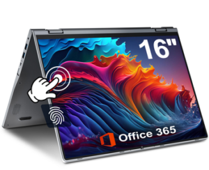 Tela Touch Haus Mobil 24 ® de 16 polegadas com Office 365.