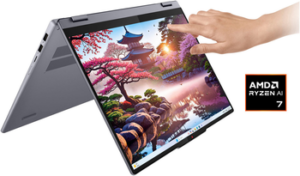 Portátil Haus Mobil 24 ® com tela sensível ao toque e design elegante.