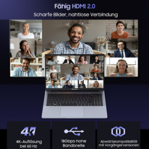 blackview 15,6" Laptop, AMD Ryzen 5 3500U 16GB RAM 512GB SSD, Windows 11 Notebook