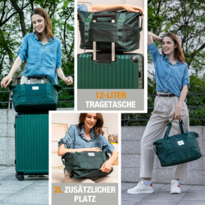 VALLSERO Trolleyset LG2 Hartschalen-Koffer set Rollkoffer, Reisekoffer, , Handgepäck 4 Rollen, ABS-Material, TSA Zollschloss, 6-teiliges Set