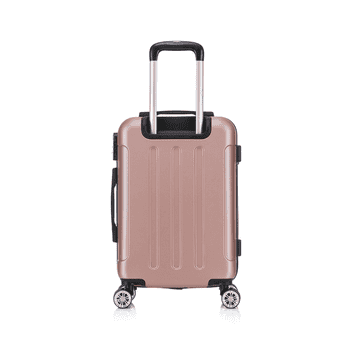 Flexot Hartschalen-Trolley F-2045 Kofferset, 360° Rollen, robuster Reisekoffer, Bordcase, 4 Rollen, Robuster und moderner Koffer mit vier 360° Rollen und Zahlenschloss
