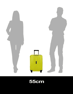 Samsonite Hartschalen-Trolley ESSENS, verschiedene Größen und Farben, 4 Rollen, Reisekoffer Hartschalenkoffer Koffer für Flugreisen TSA-Schloss