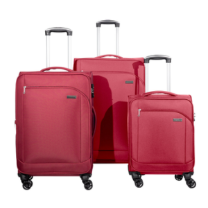 Crosstravel Kofferset Monterey, 4 Rollen, , Volumenerweiterung bei Größe M+L