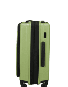 Samsonite Hartschalen-Trolley RESTACKD, verschiedene Größen und Farben, 4 Rollen, Reisekoffer mit TSA Schloss Volumenerweiterung Packtaschen