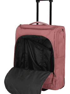 travelite Weichgepäck-Trolley KICK OFF, verschiedene Größen und Farben, 2 Rollen, Reisetasche Reisegepäck Reisekoffer Trolley Freizeittasche