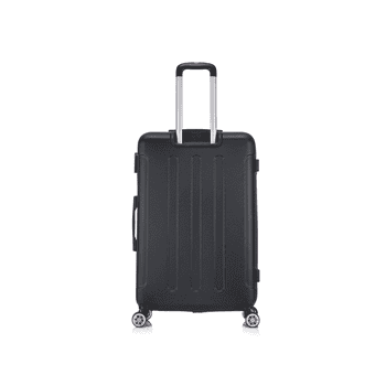 Flexot Hartschalen-Trolley F-2045 Kofferset, 360° Rollen, robuster Reisekoffer, Bordcase, 4 Rollen, Robuster und moderner Koffer mit vier 360° Rollen und Zahlenschloss