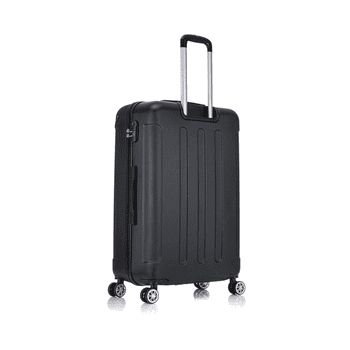 Flexot Hartschalen-Trolley F-2045 Kofferset, 360° Rollen, robuster Reisekoffer, Bordcase, 4 Rollen, Robuster und moderner Koffer mit vier 360° Rollen und Zahlenschloss