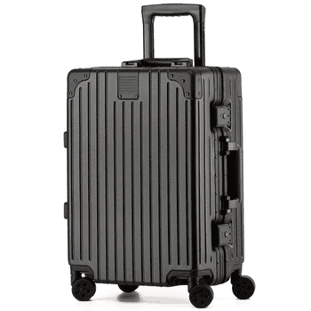 KOFA Handgepäckkoffer ZURICH, 55cm Alu-Rahmen & Polycarbonat-Hartschale, 4 Rollen, TSA Schloss