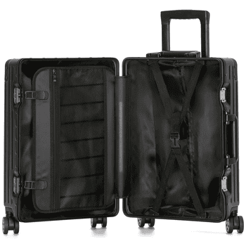 KOFA Handgepäckkoffer ZURICH, 55cm Alu-Rahmen & Polycarbonat-Hartschale, 4 Rollen, TSA Schloss