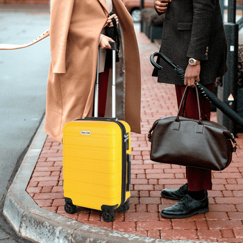 TAN.TOMI Handgepäckkoffer S/M/L/Set Koffer Hartschale Leicht Reisekoffer ABS Geräumig Haltbar, Trolley Handgepäck Große Kapazität