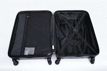 Travelhouse Trolleyset Bali, 4 Rollen, , Inneinader stapelbar. Standfüße mit Hängefunktion M&L. – Bild 2