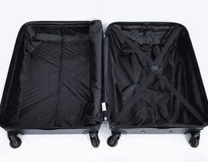 Travelhouse Trolleyset Bali, 4 Rollen, , Inneinader stapelbar. Standfüße mit Hängefunktion M&L.