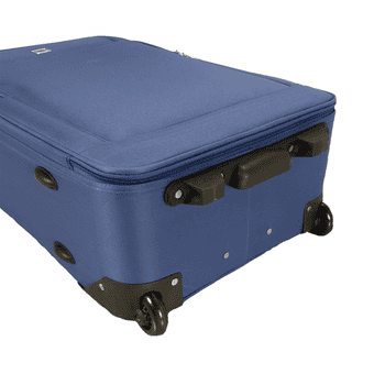 SIGN German Design Koffer Stoffkoffer 2er Rollen leichter Koffer