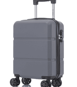 yonsly Hartschalen-Trolley Hartschalen-Koffer Trolley Rollkoffer Zahlenschloss, Handgepäck, 4 Rollen, ABS-Hartschale, robuster Reisekoffer mit Teleskopgriff,46/55/66/76 cm