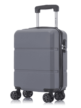 yonsly Hartschalen-Trolley Hartschalen-Koffer Trolley Rollkoffer Zahlenschloss, Handgepäck, 4 Rollen, ABS-Hartschale, robuster Reisekoffer mit Teleskopgriff,46/55/66/76 cm