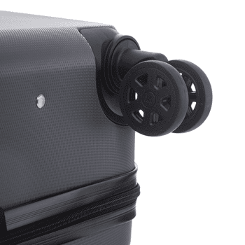 yonsly Hartschalen-Trolley Hartschalen-Koffer Trolley Rollkoffer Zahlenschloss, Handgepäck, 4 Rollen, ABS-Hartschale, robuster Reisekoffer mit Teleskopgriff,46/55/66/76 cm