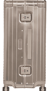 American Tourister® Hartschalen-Trolley SOUNDBOX ALU, verschiedene Größen und Farben, 4 Rollen, Hartschalen-Koffer zwei TSA-Schlösser Aluminium-Koffer