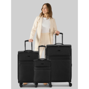 bugatti Trolleyset Valencia Soft, 4 Rollen, , Polyester