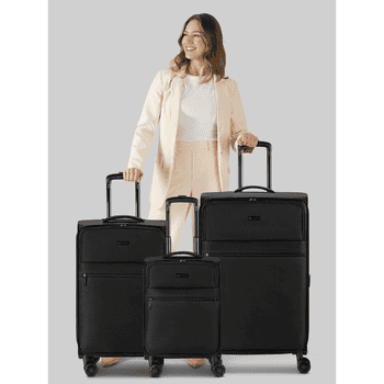 bugatti Trolleyset Valencia Soft, 4 Rollen, , Polyester