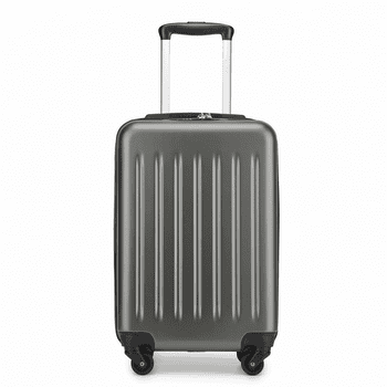 KONO Handgepäckkoffer Hartschale Koffer Zwillingsrollen ABS Handgepäck Bordgepäck 4 Rollen