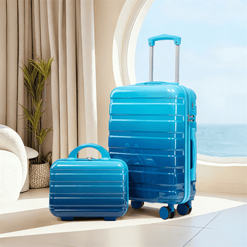 REDOM Kofferset Spinner-Kofferset, 4 Rollen,