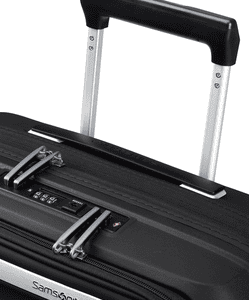 Samsonite Hartschalen-Trolley UPSCAPE 55 mit Frontfach, 4 Rollen, Easy-Access-Frontfach Handgepäck Hartschalenkoffer TSA-Zahlenschloss