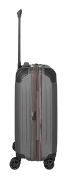 travelite Hartschalen-Trolley DYNAMIIC, verschiedene Größen und Farben, 4 Rollen, Hartschalen-Koffer auch in XL ABS Volumenerweiterung bei S+/M/L