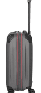 travelite Hartschalen-Trolley DYNAMIIC, verschiedene Größen und Farben, 4 Rollen, Hartschalen-Koffer auch in XL ABS Volumenerweiterung bei S+/M/L