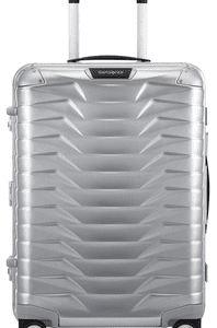Samsonite Hartschalen-Trolley PROXIS ALU, verschiedene Größen, 4 Rollen, Hartschalen-Koffer, Reisekoffer, Koffer, TSA-Zahlenschloss