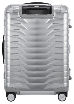 Samsonite Hartschalen-Trolley PROXIS ALU, verschiedene Größen, 4 Rollen, Hartschalen-Koffer, Reisekoffer, Koffer, TSA-Zahlenschloss