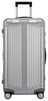 Samsonite Hartschalen-Trolley LITE-BOX ALU TRUNK, verschiedene Größen und Farben, 4 Rollen, Koffer groß Aufgabegepäck Reisegepäck TSA-Schloss