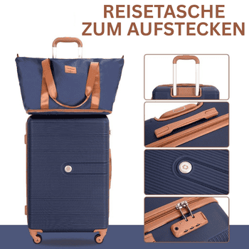 Travelhouse Trolleyset Bari, 4 Rollen,