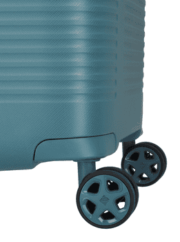 travelite Hartschalen-Trolley ROOMER Trunk, in zwei Größen und verschiedenen Farben, 4 Rollen, Reisegepäck Hartschalen-Koffer TSA-Schloss Trunk Trolley M und L