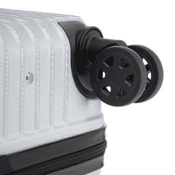 yonsly Hartschalen-Trolley Reisekoffer ABS Hartschalen Trolley, Rollkoffer Handgepäck, 4 Rollen, Sicherheitsschloss, Weichem Gummigriff,56/66/76 cm, 45/69/99 L