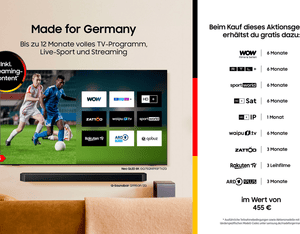 Samsung GQ77S85FAE OLED-Fernseher