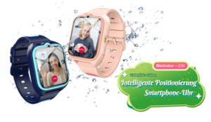 blackview 4G-Kinderuhr: HD-Videoanrufe, GPS+WiFi-Ortung, IP68 & 800mAh Smartwatch, 1,75", GPS+LES+WiFi, 4G-LTE, IP68, SOS, 800mAh, Knips-Freunde​